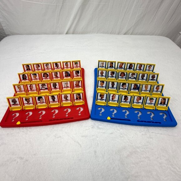 Guess Who Guessing Board Game Hasbro 2018 100% Complete - Picture 2 of 11